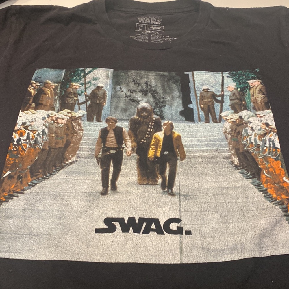Star Wars mens t shirt size large - Picture 2 of 4